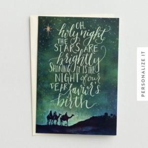 Oh, Holy Night Christmas Cards