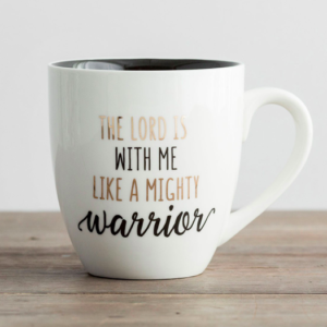 Mighty Warrior - Ceramic Mug DaySpring All Things Faithful