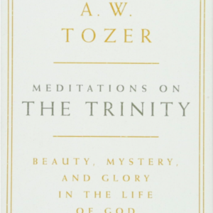 Meditations on the Trinity: Beauty, Mystery, and Glory in the Life of God Bonded Leather by A. W. Tozer Amazon All Things Faithful