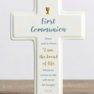 First Communion - Decorative Cross All Things Faithful DaySpring