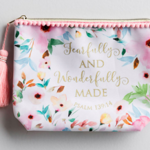 Fearfully and Wonderfully Made - Canvas Carryall Pouch All Things Faithful DaySpring