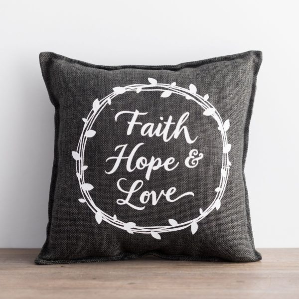 Faith pillow - all things faithfull