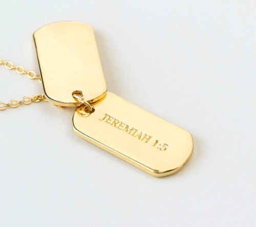 Product-Known - 15 Inch Gold Identity Necklace-AllThingsFaithful