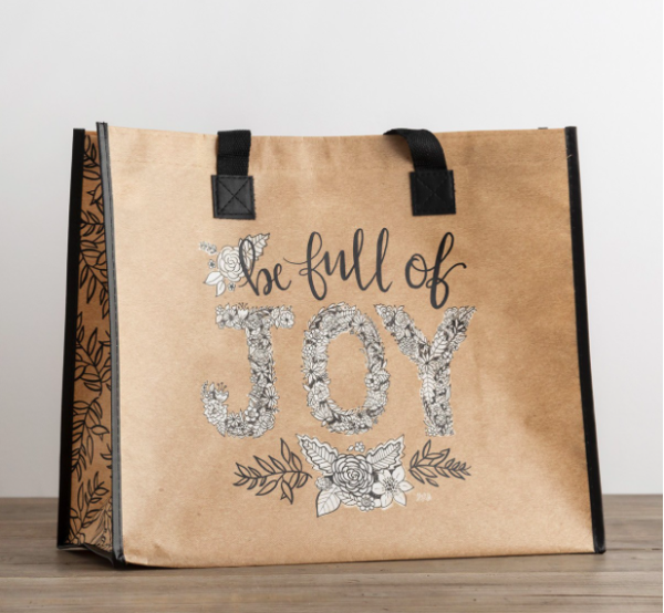 Product-Be Full Of Joy Tote Bag-AllThingsFaithful