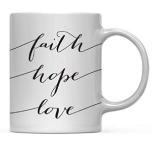 Product-Andaz Press Modern Christian Bible Verses 11oz. Coffee Mug Gift, Faith Hope Love, 1-Pack, Religious Christmas Birthday Gift for Him Her -AllThingsFaithful