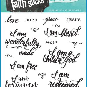 Product-Who I Am in Christ (Faith That Sticks Stickers)-AllThingsFaithful