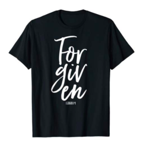 Product-Forgiven 1 John 1:9 Bible Verse Faith Womens Grace Shirt-AllThingsFaithful