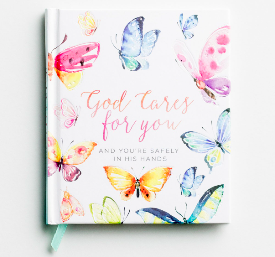 Product-God Cares for You - Devotional Gift Book-AllThingsFaithful