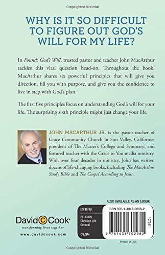 Product-Amazon-Found: God's Will by MacArthur Jr., John-AllThingsFaithful