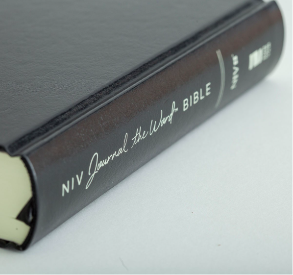 Product-Dayspring-NIV Journal the Word Bible, Large Print - Black-AllThingsFaithful