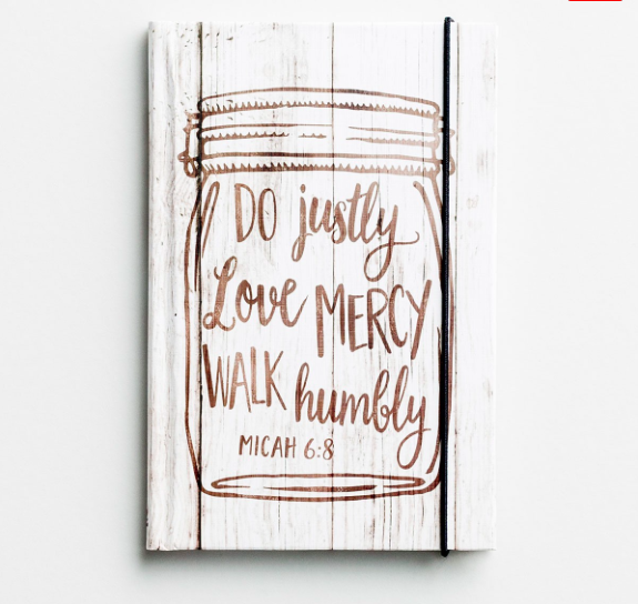Product-DaySpringDo Justly, Love Mercy, Walk Humbly - Christian Journal- AllThingsFaithful