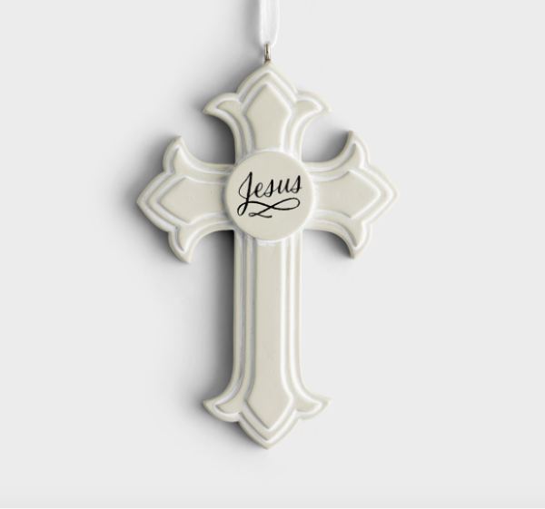 Product-DaySpring-Jesus Cross - Christmas Ornament-AllThingsFaithful