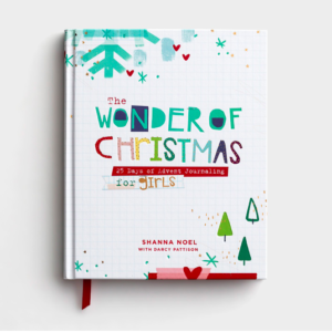Product-DaySpring-Shanna Noel - The Wonder of Christmas - Advent Journal for Girls-AllThingsFaithful