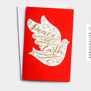 Product-DaySpring-Peace on Earth - 18 Christmas Premium Boxed Cards, KJV-AllThingsFaithful