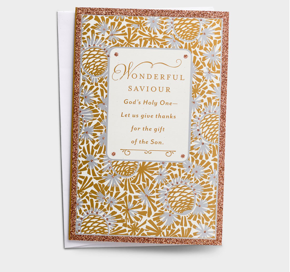 Product-DaySpring-Wonderful Saviour - 18 Premium Christmas Boxed Cards-AllThingsFaithful