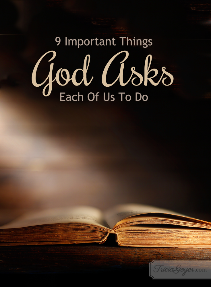 Post-Blog-9 IMPORTANT THINGS GOD ASKS EACH OF US TO DO-AllThingsFaithful
