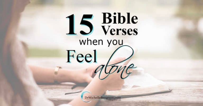 Post-Bible Verses-Never Alone: 15 Bible Verses When You Feel Alone-AllThingsFaithful