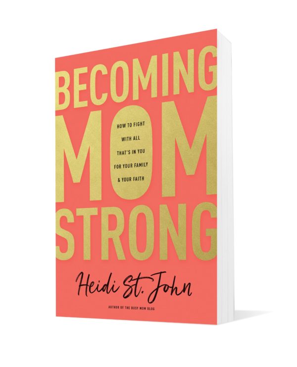 Product-Book-Becoming MomStrong: How to Fight with All That's in You for Your Family and Your Faith by Heidi St. John-AllThingsFaithful