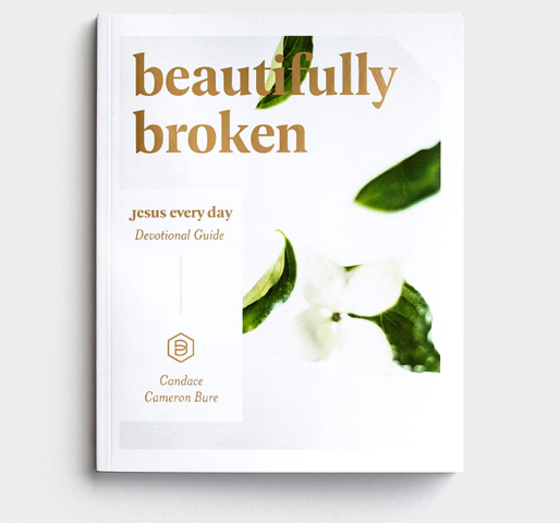 Product-Book-Candace Cameron Bure - Jesus Every Day: Beautifully Broken - Devotional Guide-AllThingsFaithful