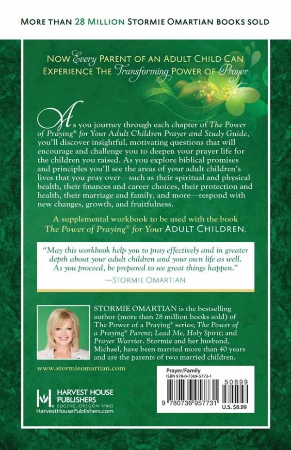 Product-Book-The Power of Praying® for Your Adult Children Prayer and Study Guide by Stormie Omartian-Amazon-AllThingsFaithful
