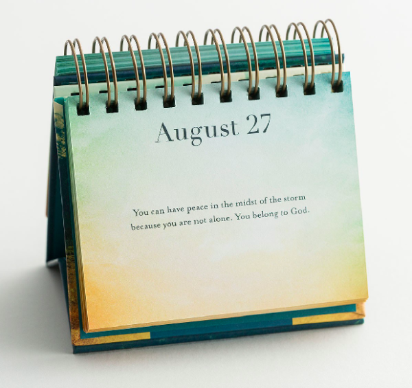 Product-Calendar-Max Lucado - Anxious for Nothing - Perpetual Calendar-DaySpring-AllThingsFaithful