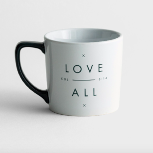 Product-Candace Cameron Bure - Love Over All - Ceramic Mug-DaySpring-AllThingsFaithful