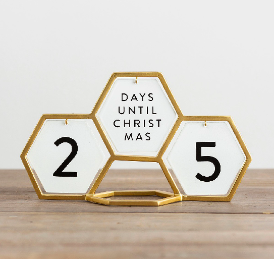 Product-Candace Cameron Bure - Geometric Holiday Count Down - Christmas + Every Day-DaySpring-AllThingsFaithful