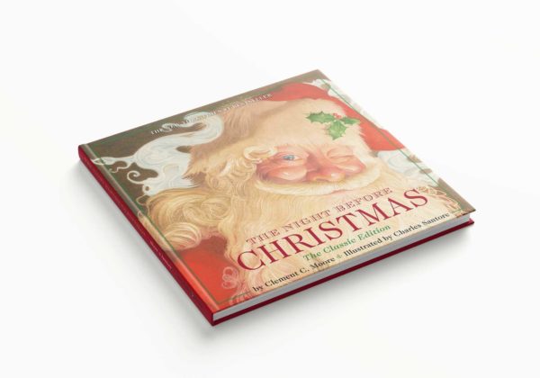 Product-Book-The Night Before Christmas Hardcover: The Classic Edition, The New York Times Bestseller by Clement Moore and Charles Santore-Amaon-AllThingsFaithful