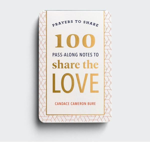 Product-Book-Candace Cameron Bure - Prayers to Share: 100 Pass-Along Notes to Share the Love-DaySpring-AllThingsFaithful
