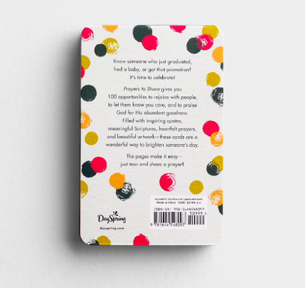 Product-Book-Prayers to Share: 100 Pass-Along Notes To Celebrate Life-DaySpring-AllThingsFaithful