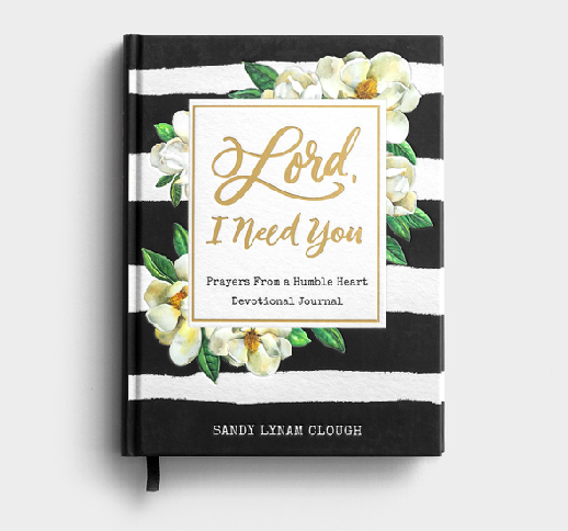 Product-Journal-Sandy Lynam Clough - Lord, I Need You: Prayers from a Humble Heart Devotional Journal-DaySpring-AllThingsFaithful