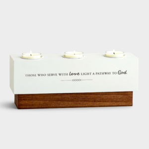 Product-Serve with Love - Commemorative Candle Holder-DaySpring-AllThingsFaithful