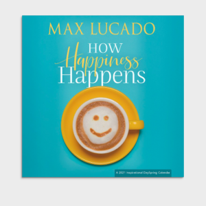 Product-Max Lucado - How Happiness Happens - 2021 Wall Calendar-DaySpring-AllThingsFaithful