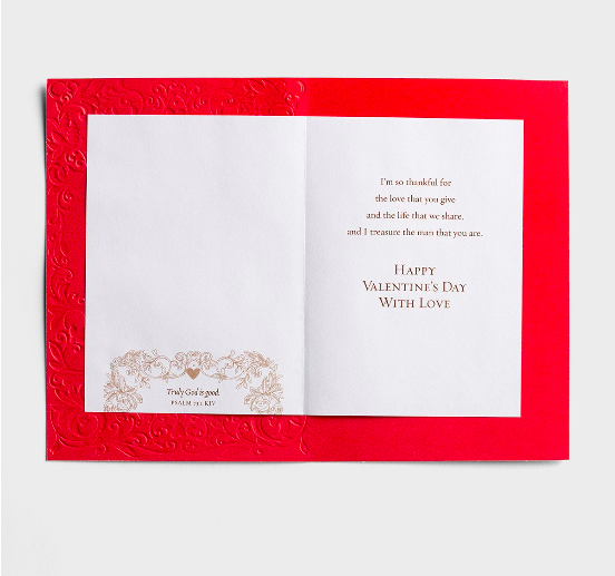 Product-Valentine's Day - Husband - Gift of a Husband - 1 Premium Card, KJV-DaySpring-AllThingsFaithful