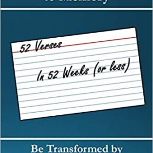 Product-Book-Committing Scripture to Memory: 52 Verses in 52 Weeks (or Less): Be Transformed by Renewing Your Mind by Michael P. Hartmann -Amazon-AllThingsFaithful