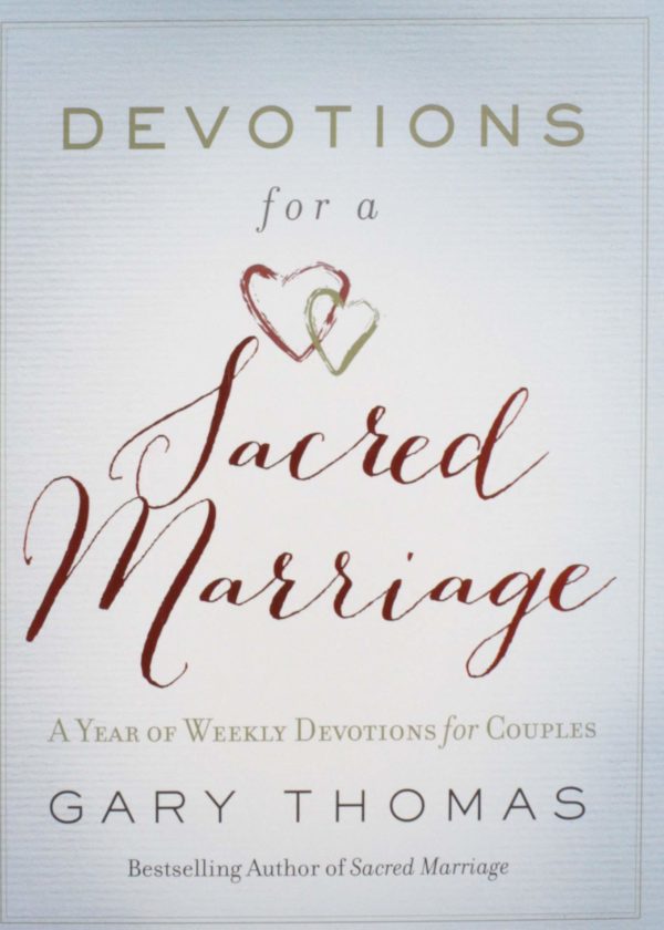 Product-Book-Devotions for a Sacred Marriage: A Year of Weekly Devotions for Couples by Gary Thomas-Amazon-AllThingsFaithful