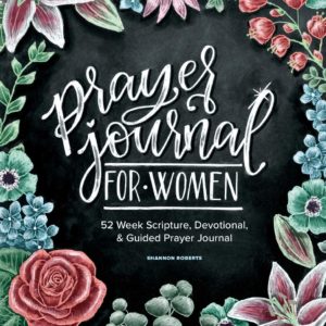 Product-Book-Prayer Journal for Women: 52 Week Scripture, Devotional & Guided Prayer Journal by Shannon Roberts and Paige Tate & Co-Amazon-AllThingsFaithful
