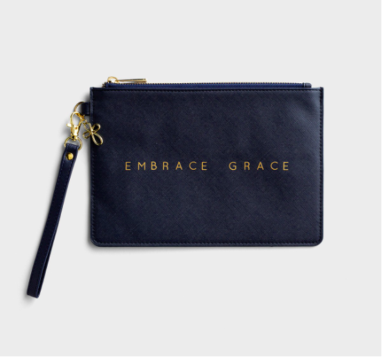 Product-Wallet-Embrace Grace - Wristlet Pouch-DaySpring-AllThingsFaithful