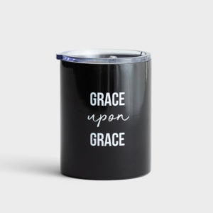 Product-Mug-Stainless Steel Coffee Tumbler 12oz - Grace Upon Grace-DaySpring-AllThingsFaithful