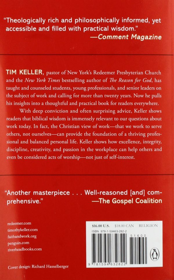 Product-Book-Every Good Endeavor: Connecting Your Work to God's Work by Timothy Keller-Amazon-AllThingsFaithful