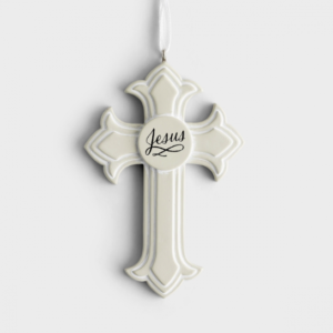 Product-Cross-Jesus Cross - Christmas Ornament-DaySpring-AllThingsFaithful