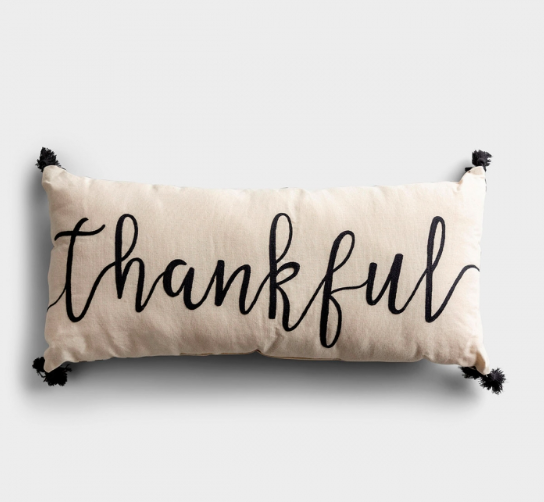 Product-Pillow-Thankful Embroidered Pillow-DaySpring-AllThingsFaithful