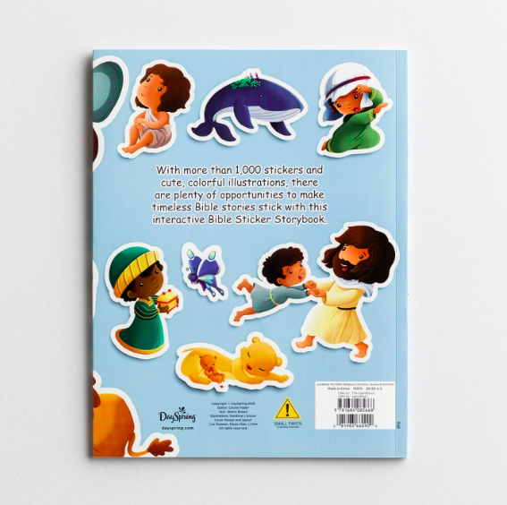 Product-Stickers Bible-The 1000 Stickers Bible StoryBook-DaySpring-AllThingsFaithful
